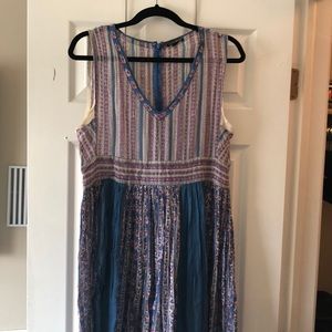 Lucky Brand Gauzy Maxi Dress